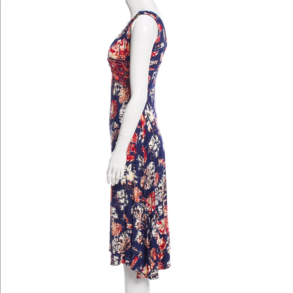 Just Cavalli Patterned Midi Dress - Picture 2 of 3